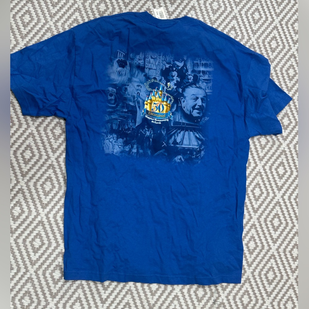 Disneyland 50th Anniversary 2005 T shirt Size 2XL New